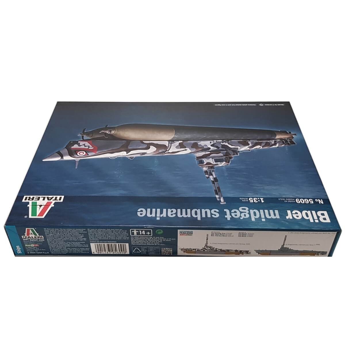 1:35 Biber Midget Submarine - ITALERI