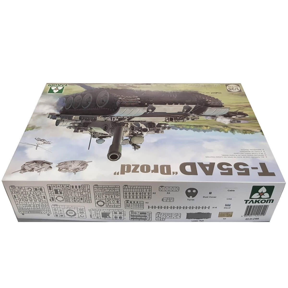 1:35 T-55AD "Drozd" - TAKOM