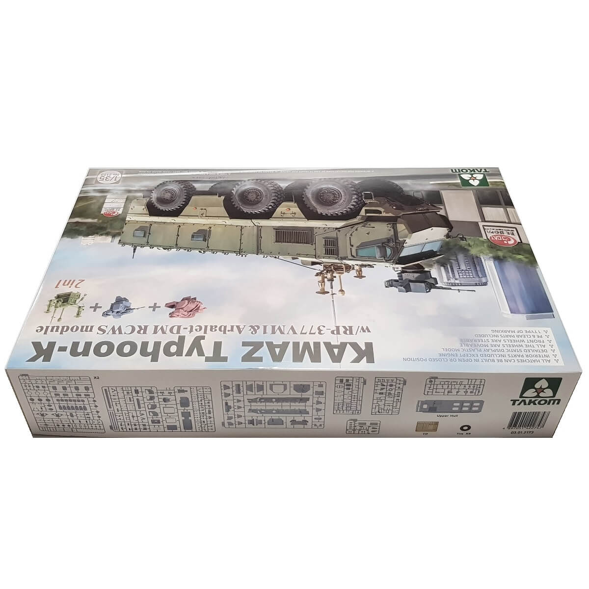 1:35 KAMAZ Typhoon-K with RP-377VM1 and Arbalet-DM RCWS module - TAKOM