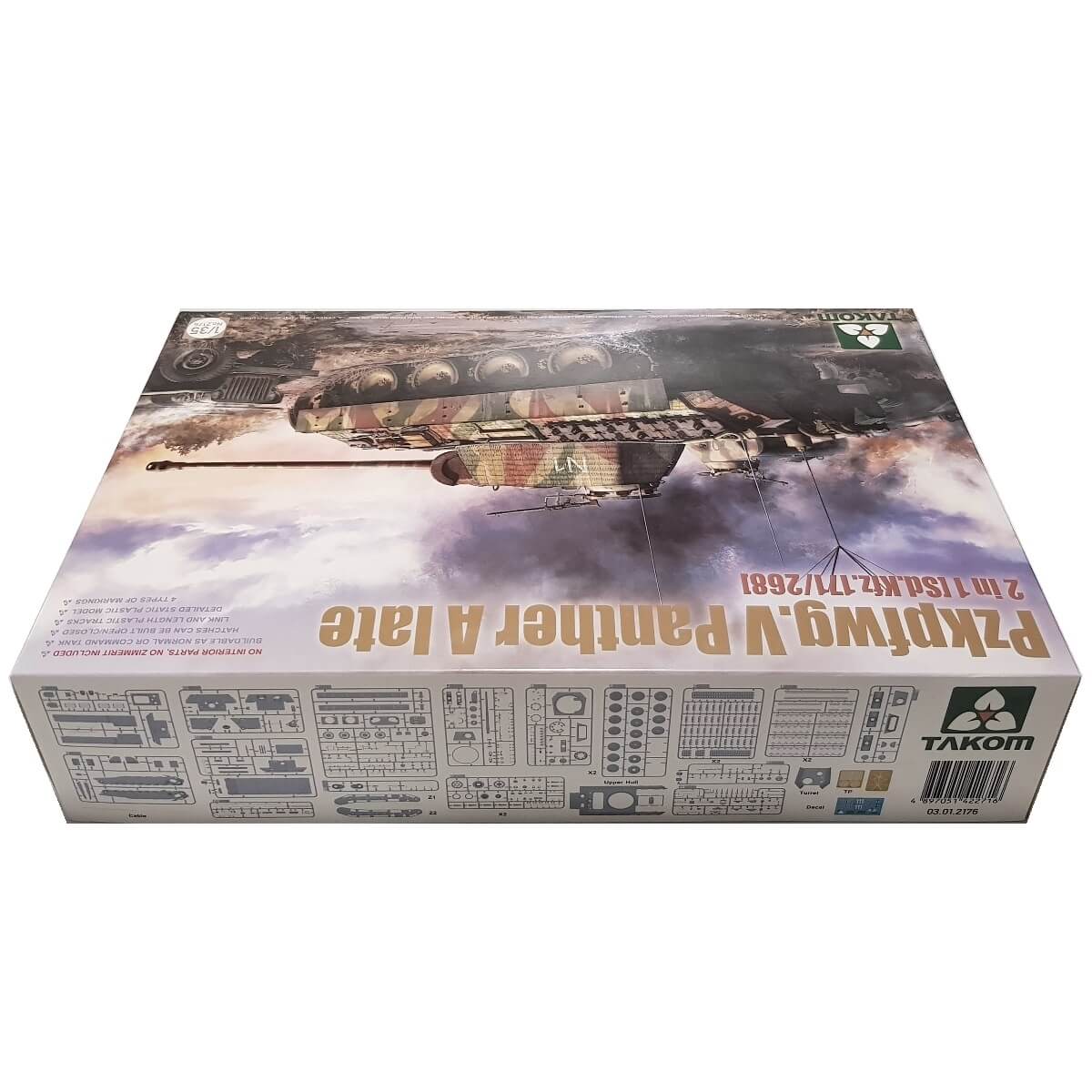 1:35 Pz.Kpfw. V Sd.Kfz. 171/268 Panther A Late - TAKOM