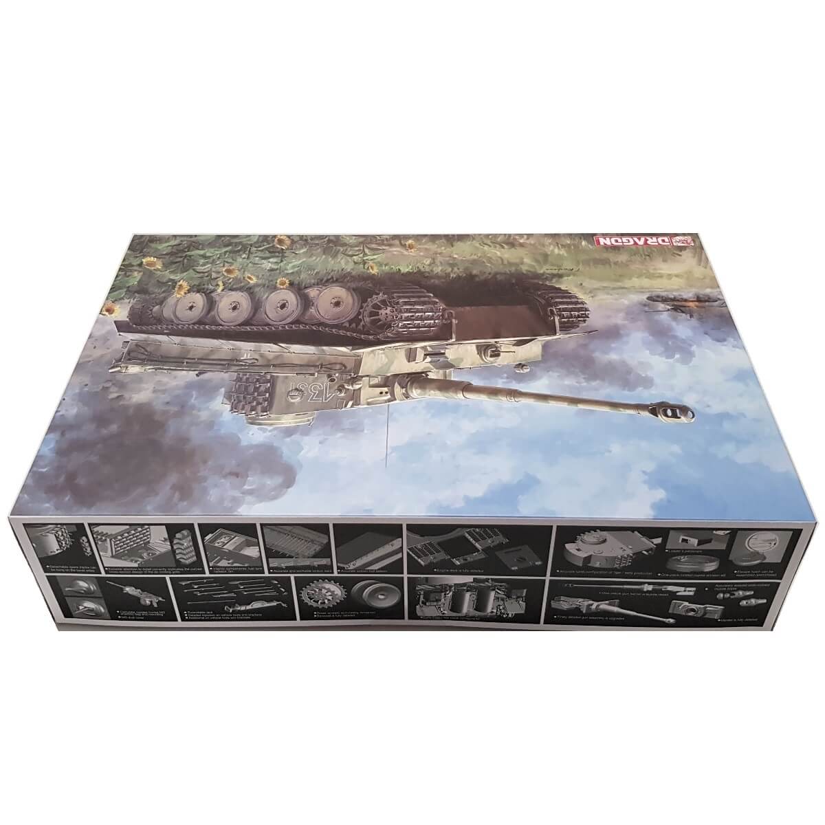 1:35 Tiger I Early Production - Wittmann's Tiger 13./Panzer Regiment 1 - July 1943 Operation "Zitadelle" - DRAGON
