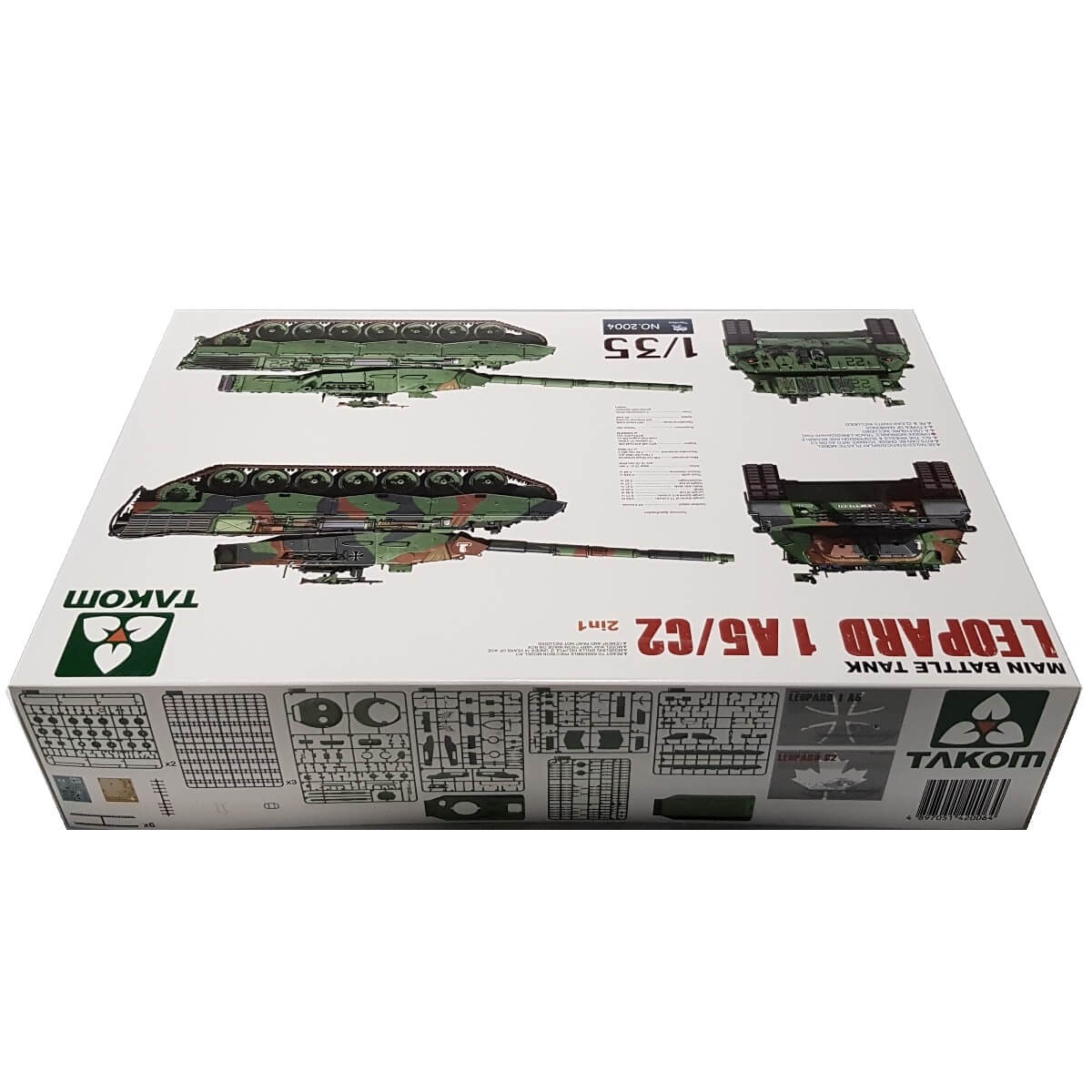 1:35 Main Battle Tank Leopard 1 A5/C2 - TAKOM