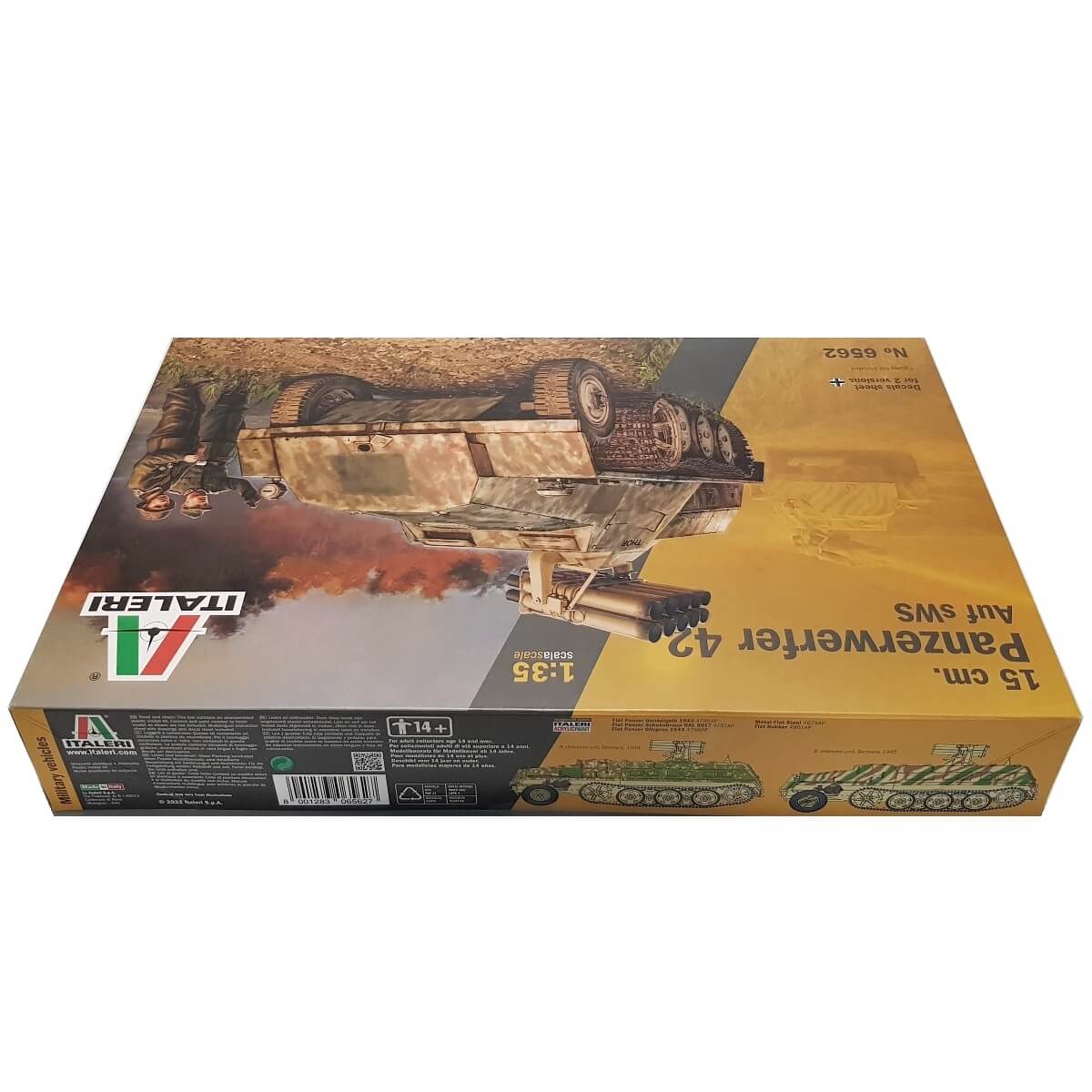 1:35 German 15 cm PANZERWERFER 42 auf sWS - ITALERI