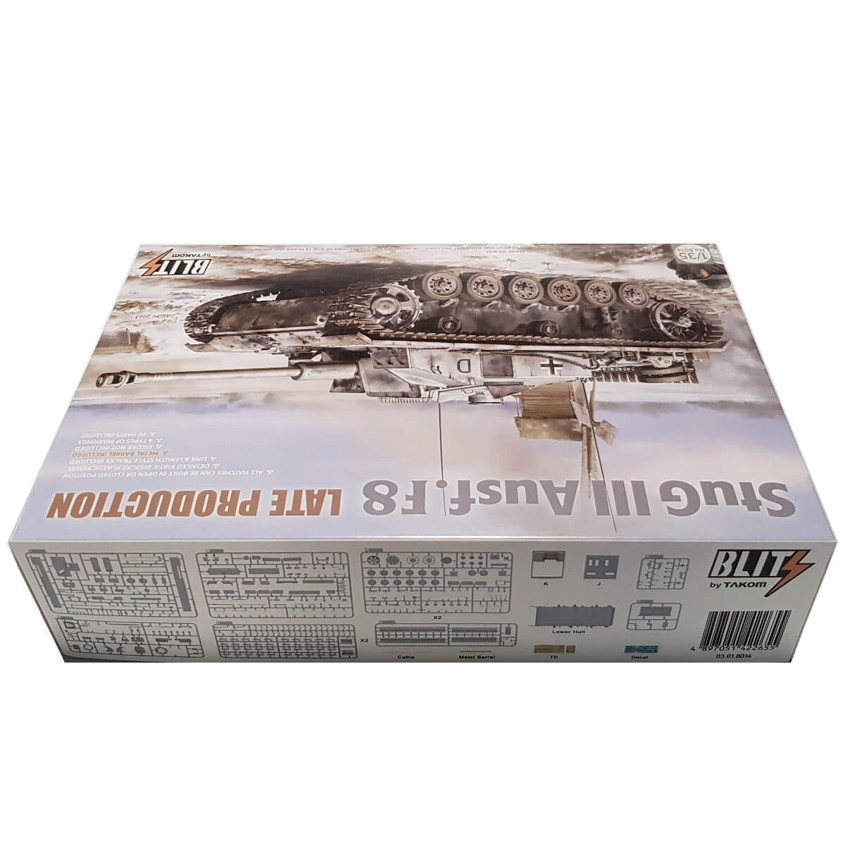 1:35 Stug III Ausf. F8 - Late Production - TAKOM