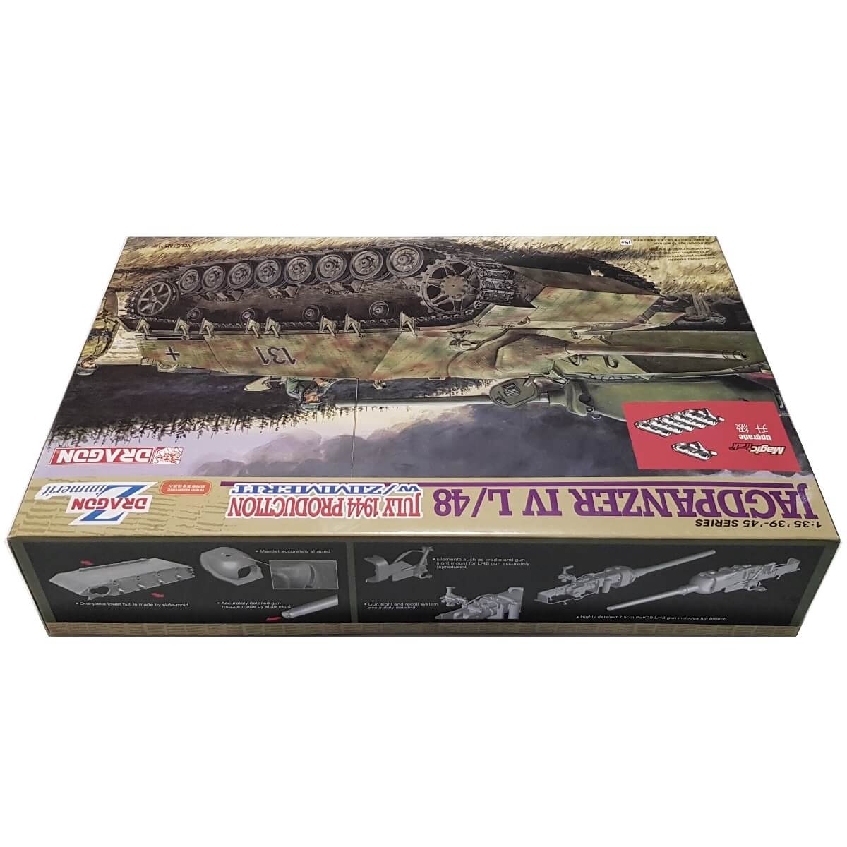 1:35 Jagdpanzer IV L/48 - July 1944 Production with Zimmerit - DRAGON