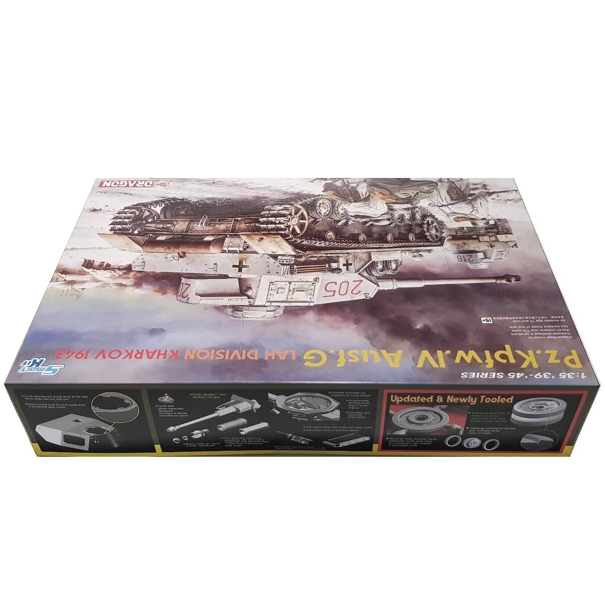 1:35 Pz.Kpfw. IV Ausf. G - LAH Division Kharkov 1943 - DRAGON