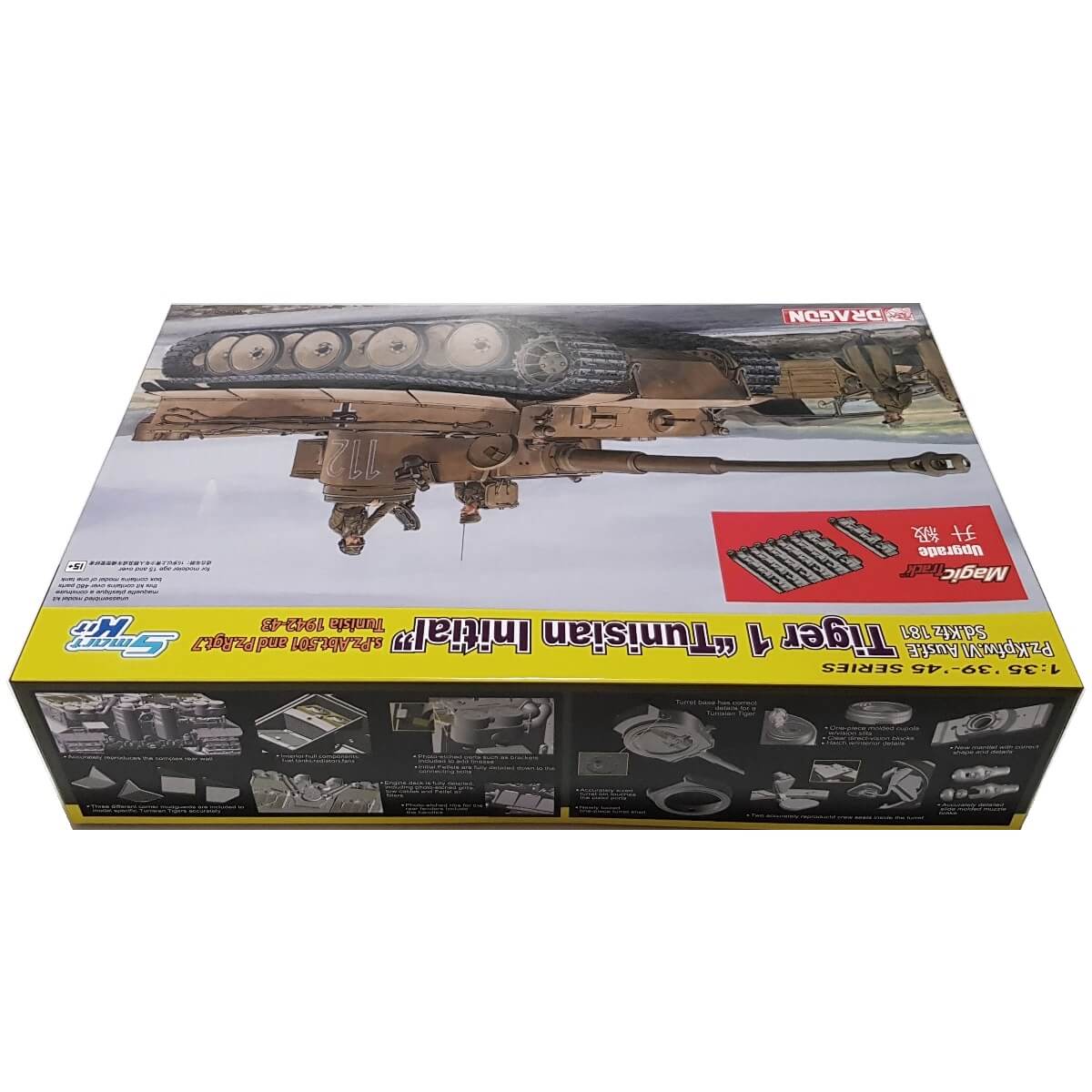 1:35 Pz.Kpfw. VI Ausf. E Sd.Kfz 181 Tiger 1 - Tunisian Initial - DRAGON