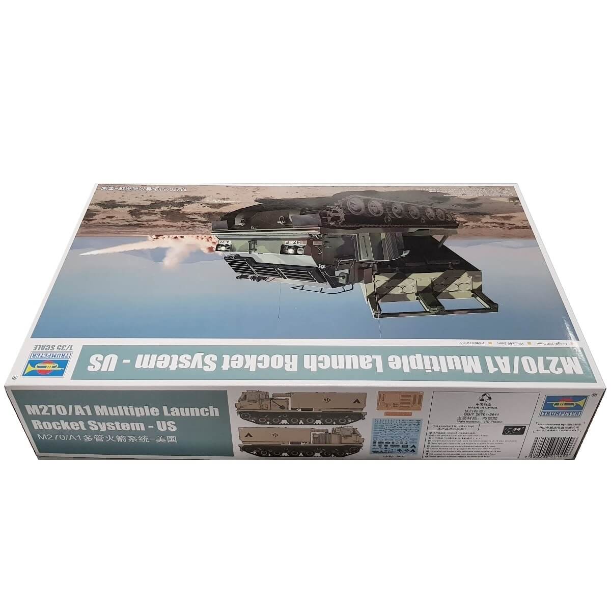 1:35 M270/A1 Multiple Launch Rocket System US - TRUMPETER