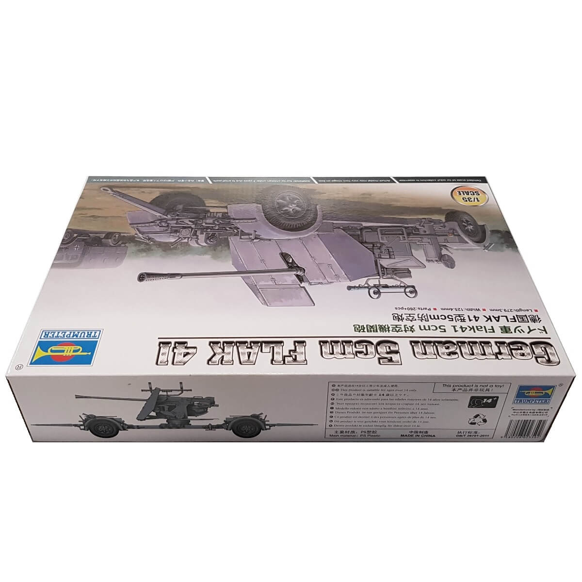 1:35 German 5cm FlaK 41 - TRUMPETER