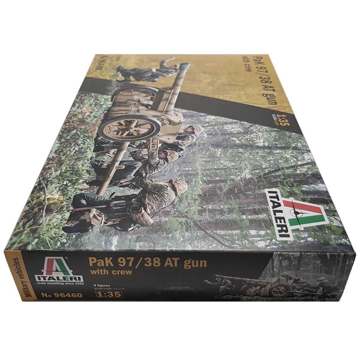 1:35 Pak 97/38 AT Gun with Crew - ITALERI