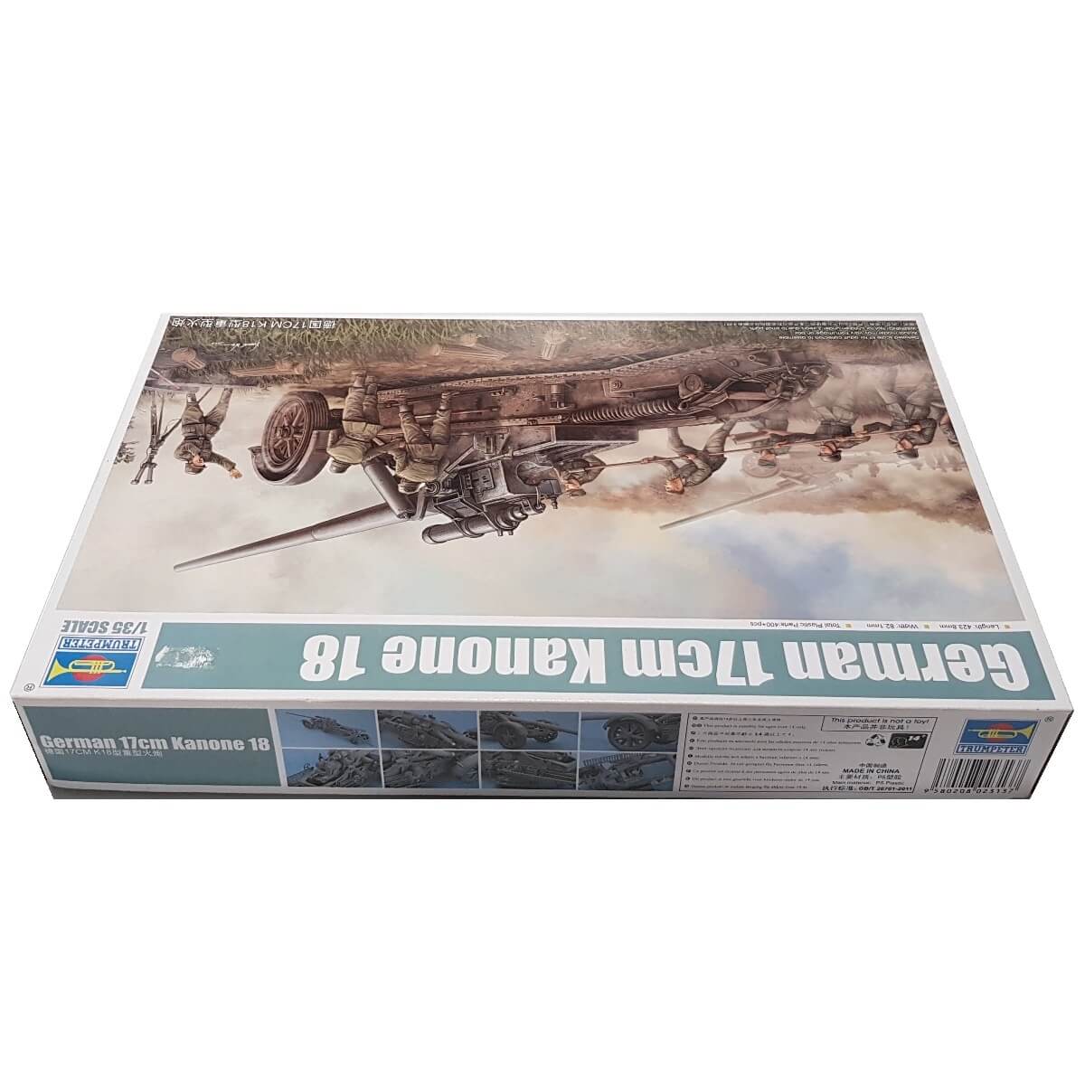 1:35 German 17cm Kanone 18 - TRUMPETER
