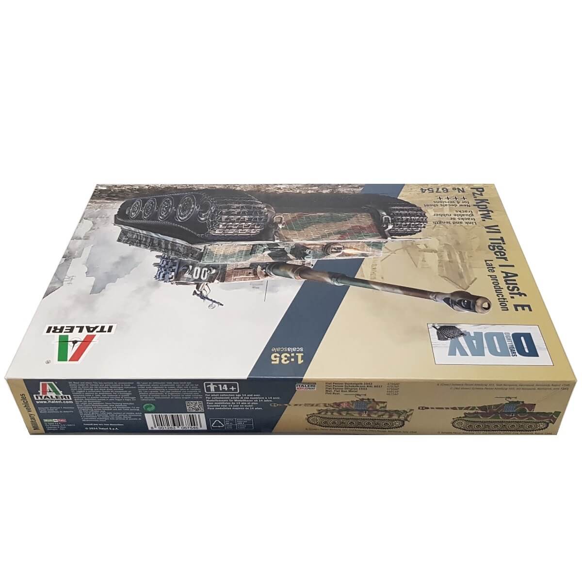 1:35 Pz.Kpfw. VI Tiger I Ausf. E - Late Production - ITALERI