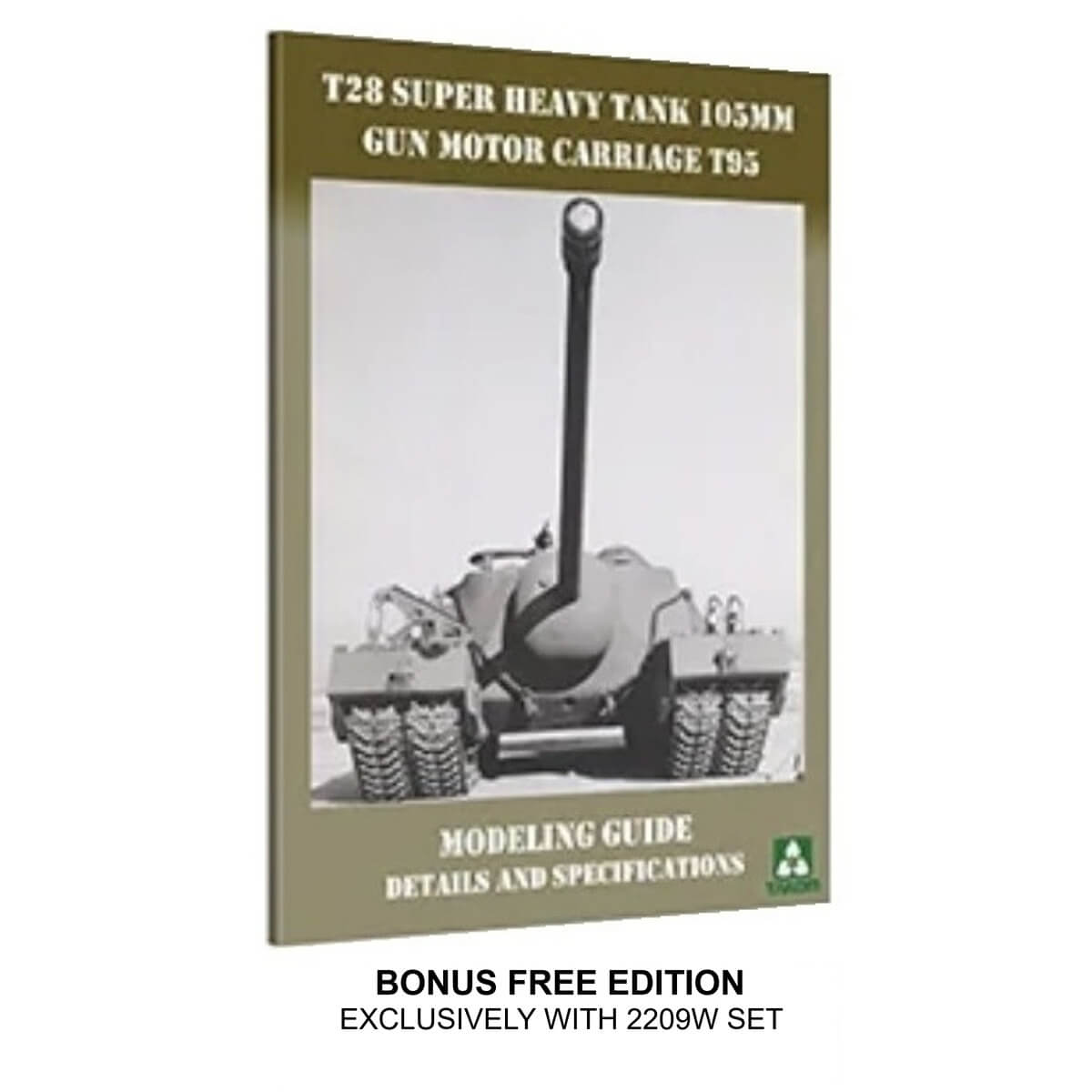 1:35 T28² BOX T28 Super Heavy Tank + T28A1/A2 Super Assault Tank + Modelling Guide - TAKOM