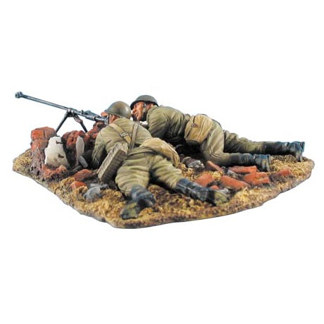 1:35 Russian PTRD-41 Anti-Tank Rifle Team Laying Firing - FIRST LEGION