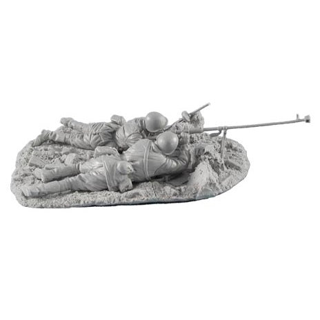 1:35 Russian PTRD-41 Anti-Tank Rifle Team Laying Firing - FIRST LEGION
