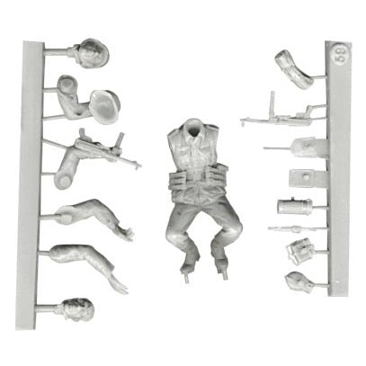 1:35 German Heer Infantry Seated Passenger/Tank Rider - FIRST LEGION