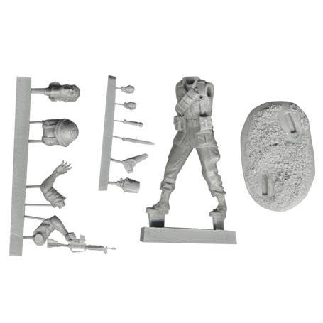 1:35 US 25th Infantry Division Sergeant with CAR-15 - FIRST LEGION