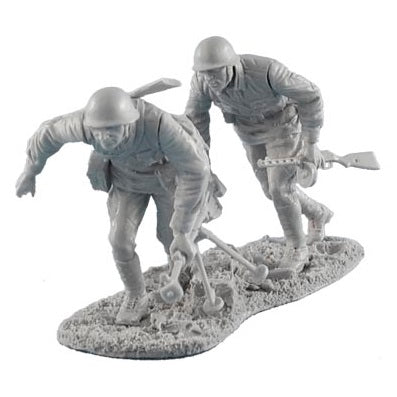 1:35 Russian PTRS-41 Anti-Tank Rifle Team Moving - FIRST LEGION