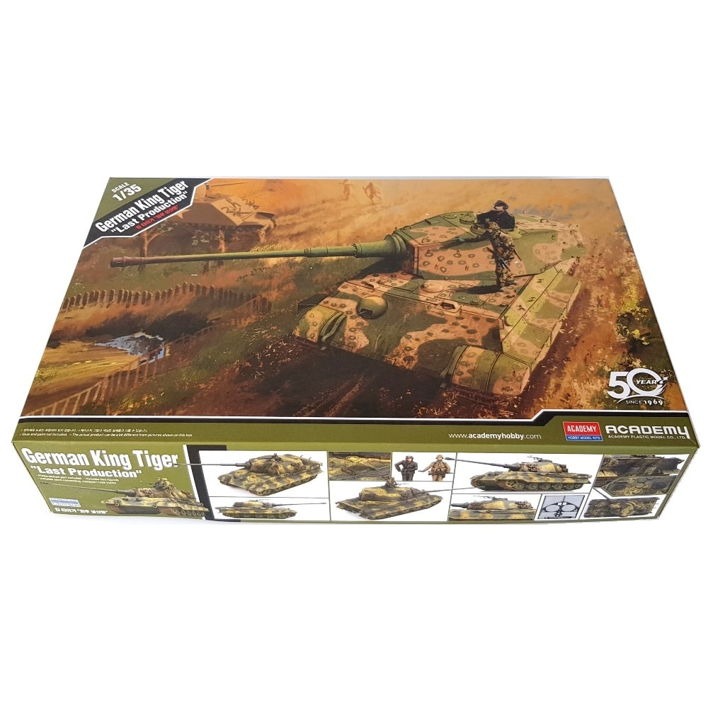 1:35 German KING TIGER II Last Production - ACADEMY