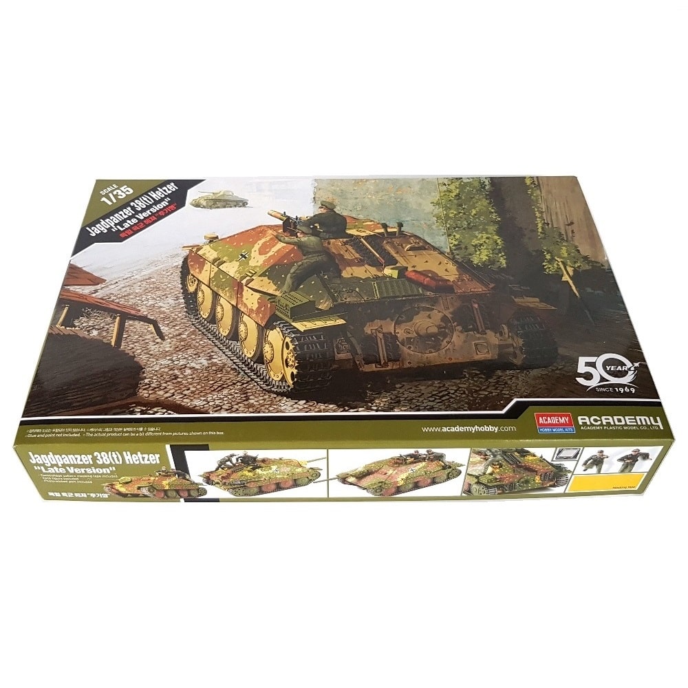 1:35 German JAGDPANZER 38(t) HETZER Late Version - ACADEMY
