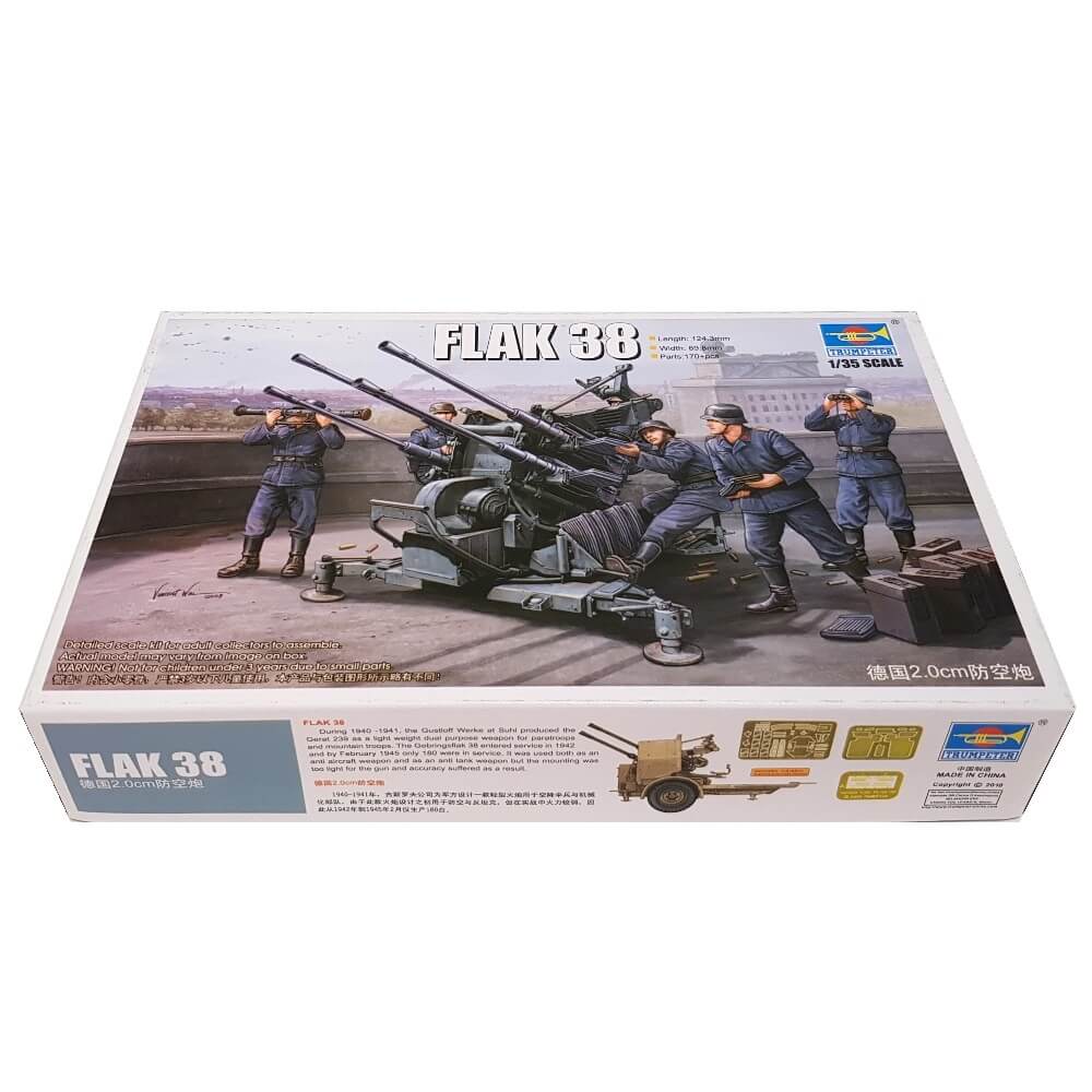1:35 German FLAK 38 - TRUMPETER