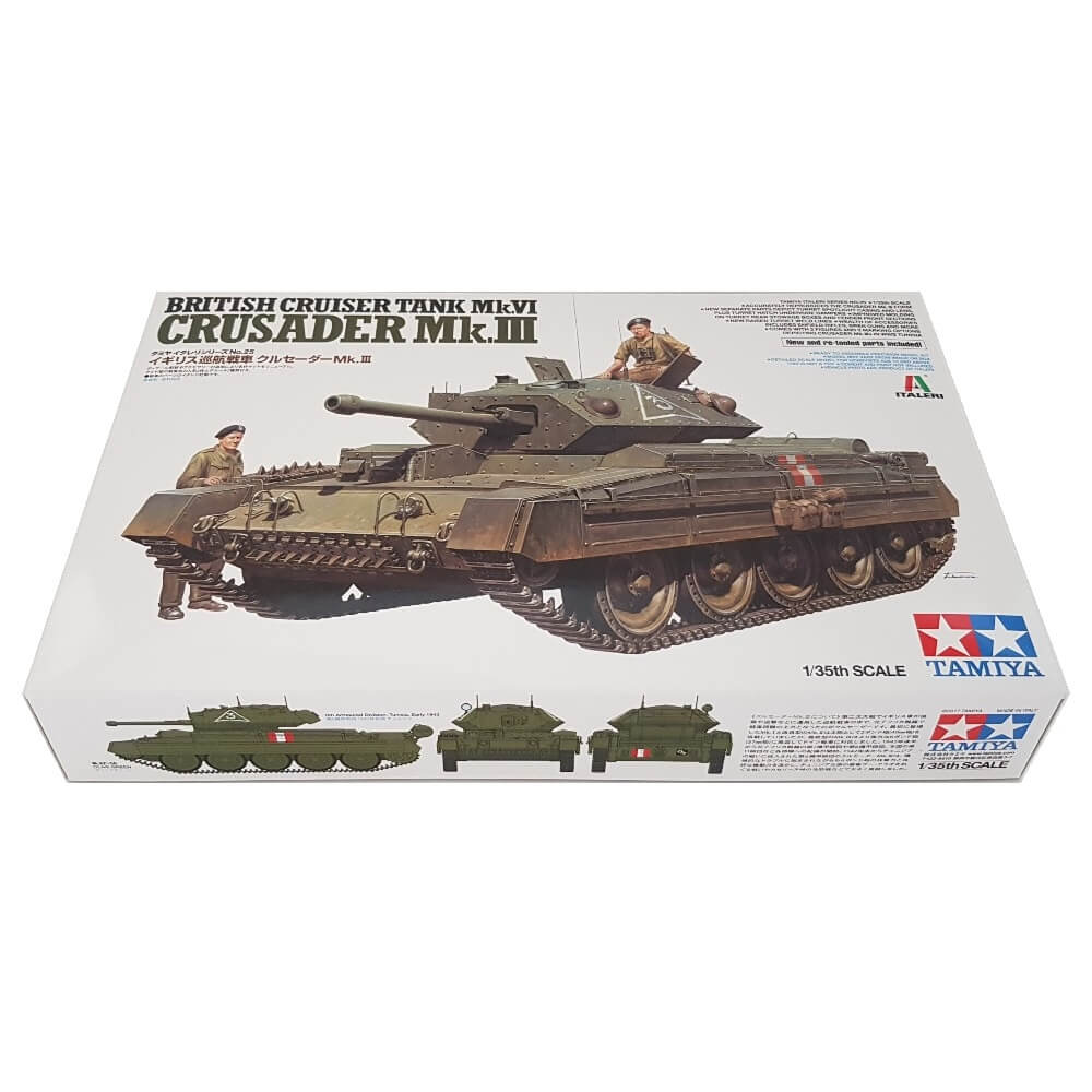 1:35 British Cruiser Tank Mk.VI CRUSADER Mk.III - TAMIYA