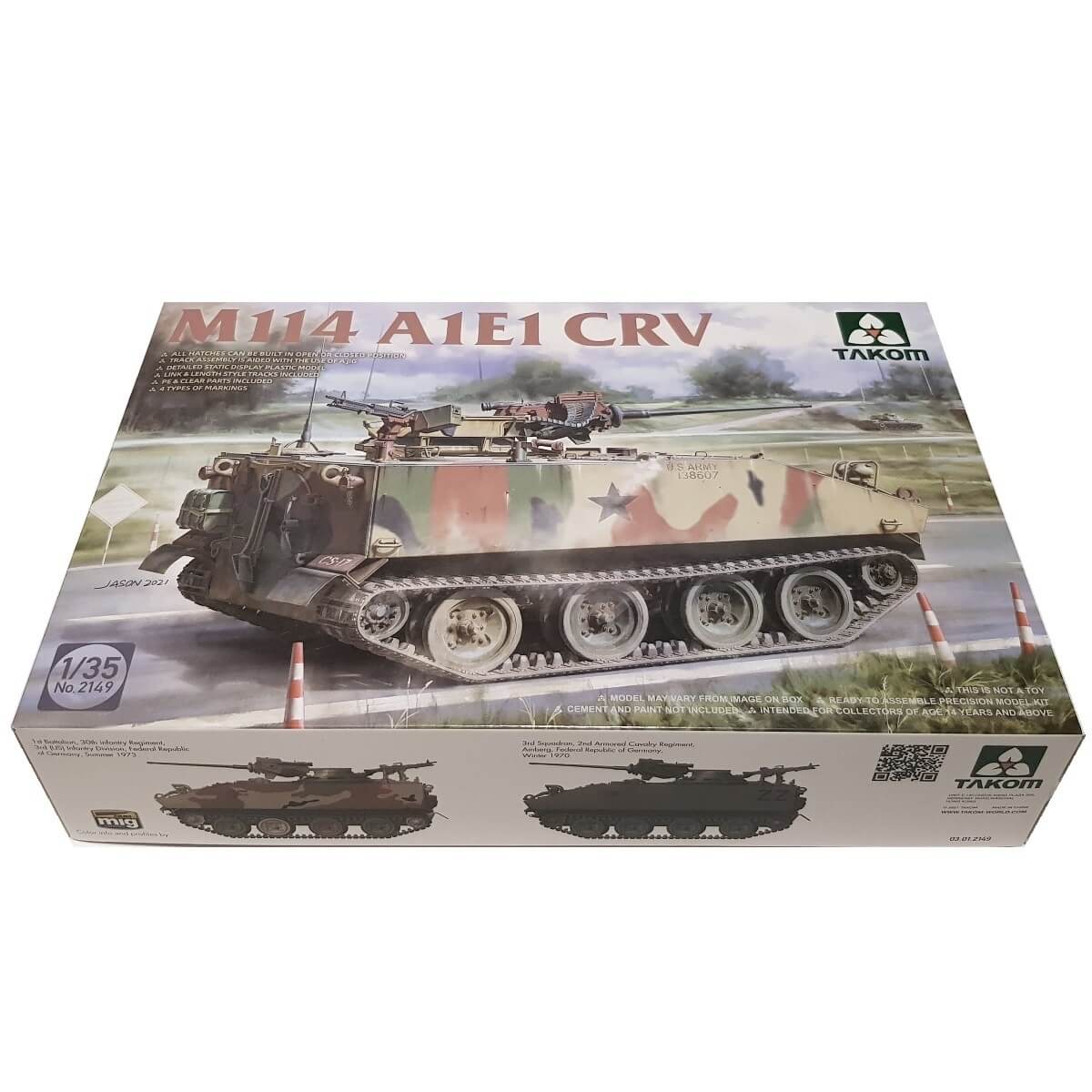 1:35 M114A1E1 CRV - TAKOM