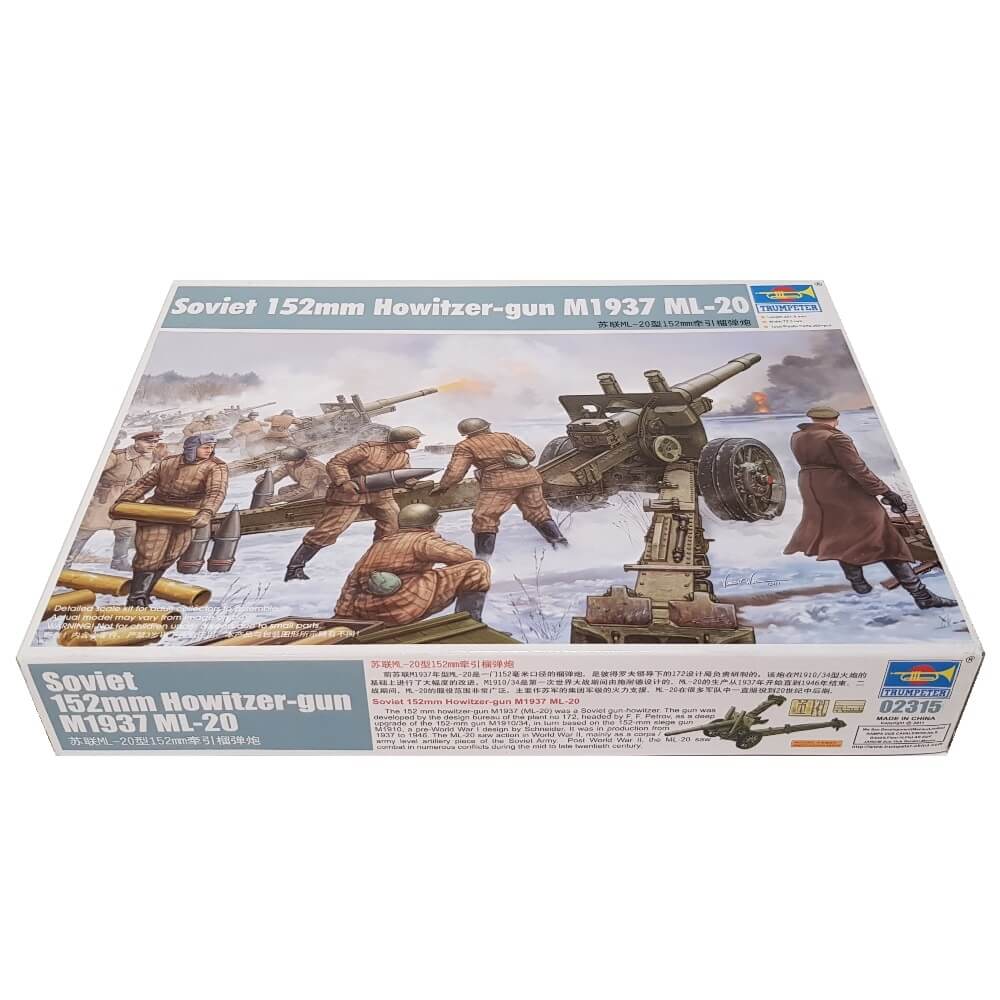 1:35 Soviet M1937 ML-20 152mm Howitzer-gun - TRUMPETER