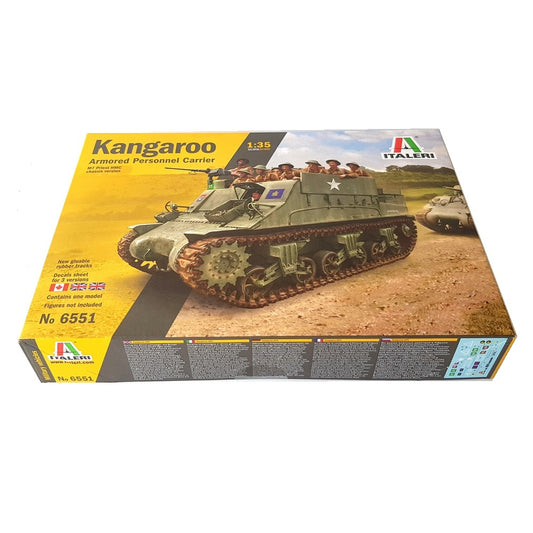 1:35 British KANGAROO Armored Personnel on Carrier M7 PRIEST chassis - ITALERI