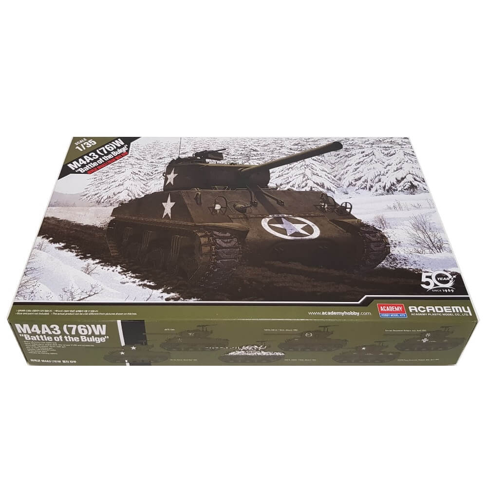 1:35 M4A3 (76)W Battle of the Bulge - ACADEMY
