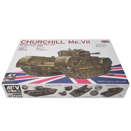 1:35 Churchill Mk. VII British Heavy Infantry Tank - AFV CLUB