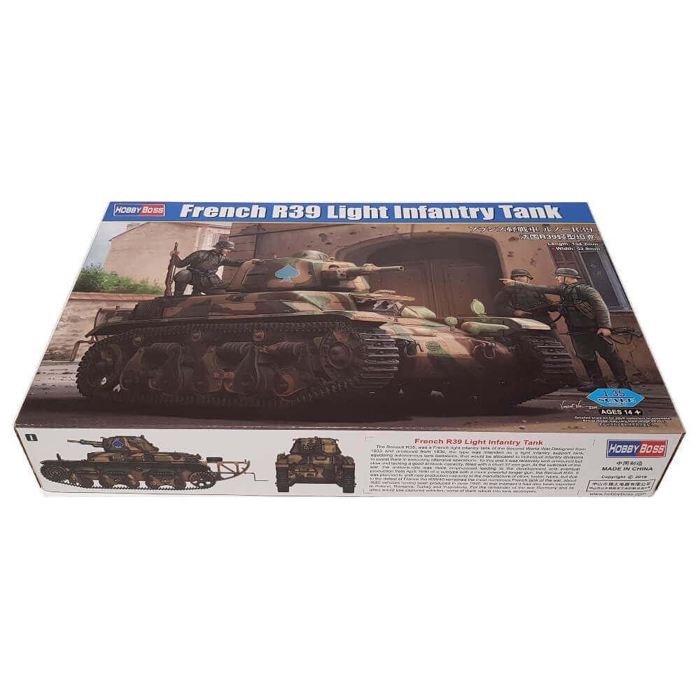 1:35 French R39 Light Infantry Tank - HOBBY BOSS