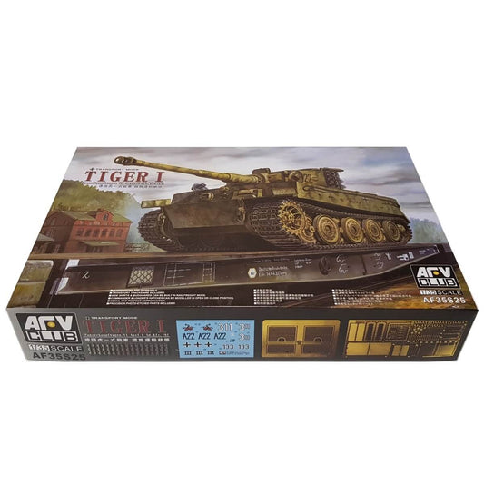 1:35 Transport Mode TIGER I Pz.Kpfw. VI Ausf. E Sd.Kfz 181 - AFV CLUB