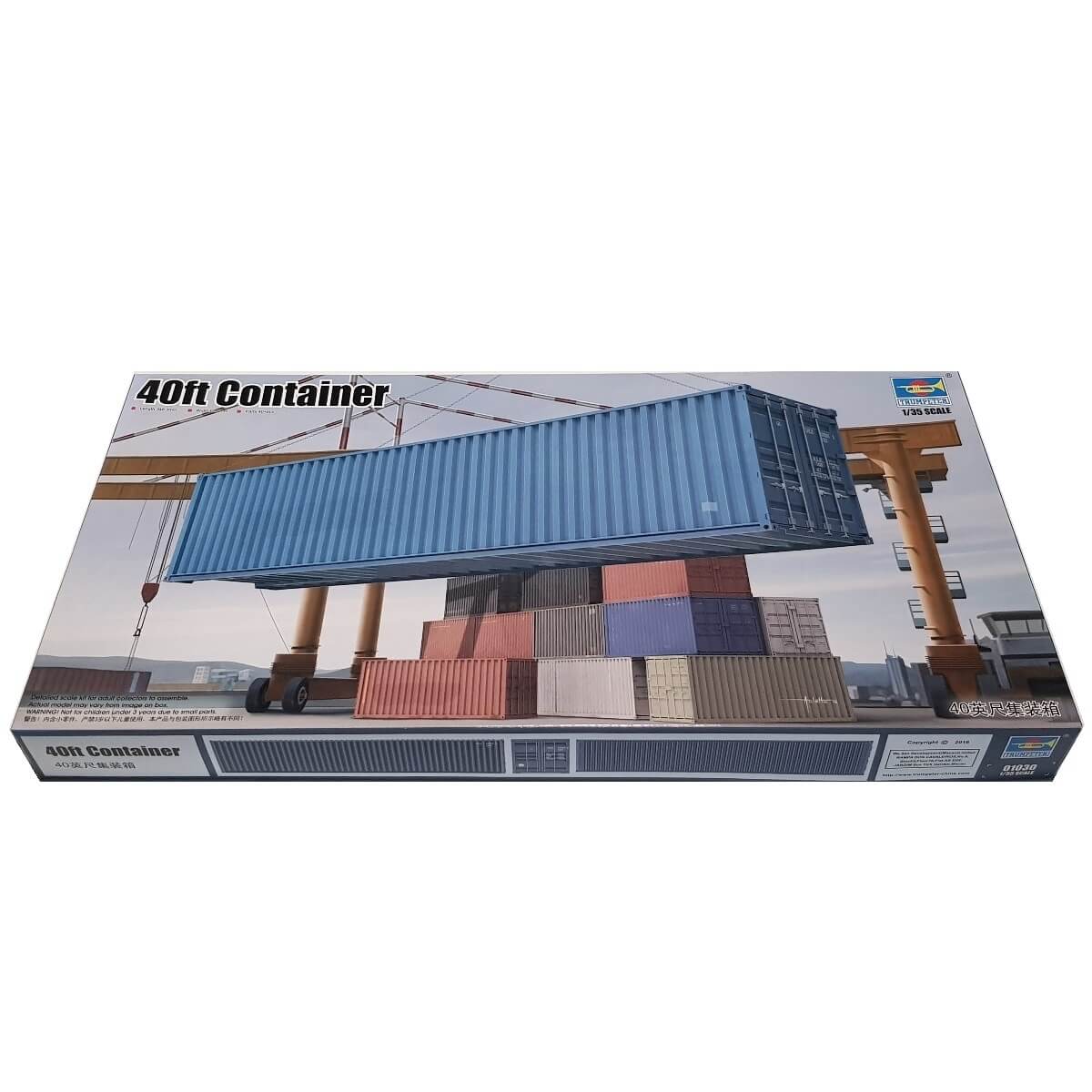 1:35 40ft Container - TRUMPETER