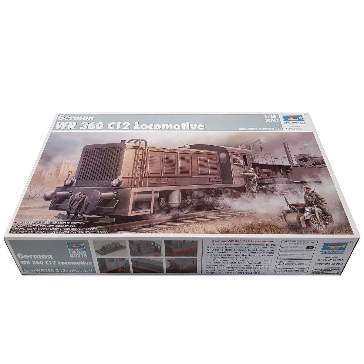 1:35 German WR 360 C12 Locomotive - TRUMPETER