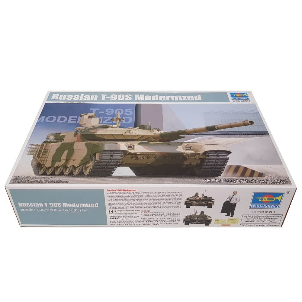 1:35 Russian T-90S Modernized - TRUMPETER