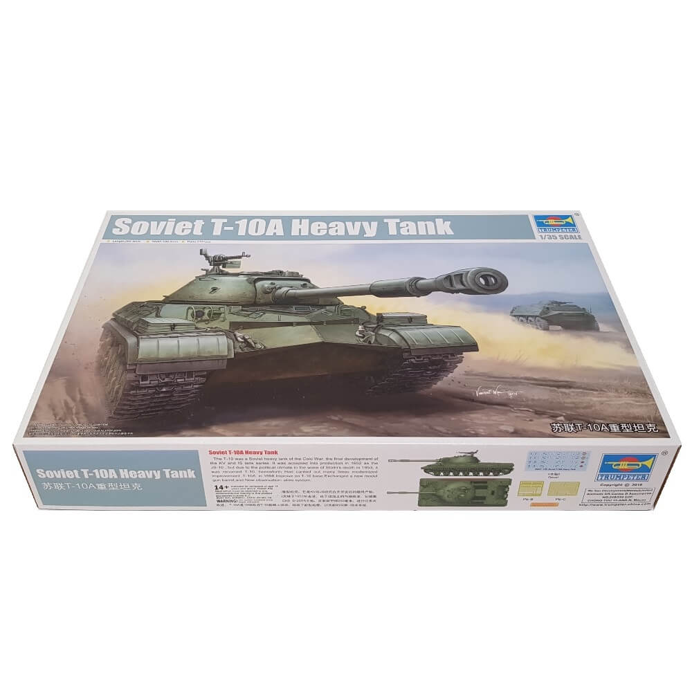 1:35 Soviet T-10A Heavy Tank - TRUMPETER