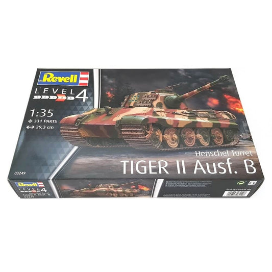 1:35 German KING TIGER II Ausf. B Tank - Henschel Turret - REVELL