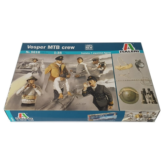 1:35 Royal Navy VOSPER MTB Crew - ITALERI