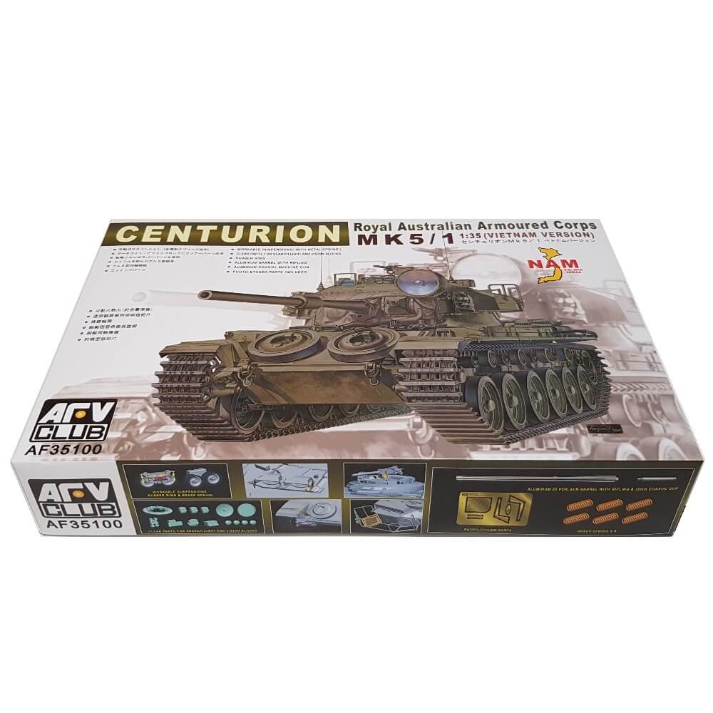 1:35 Royal Australian Armoured Corps Centurion Mk 5/1 Vietnam Version - AFV CLUB