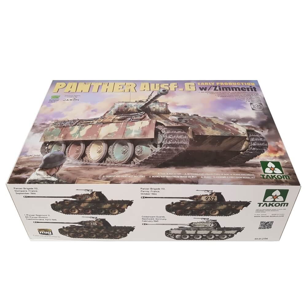 1:35 PANTHER Ausf. G Early Production with Zimmerit - TAKOM