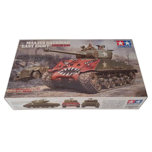 1:35 US Medium Tank M4A3E8 Sherman EASY EIGHT Korean War - TAMIYA