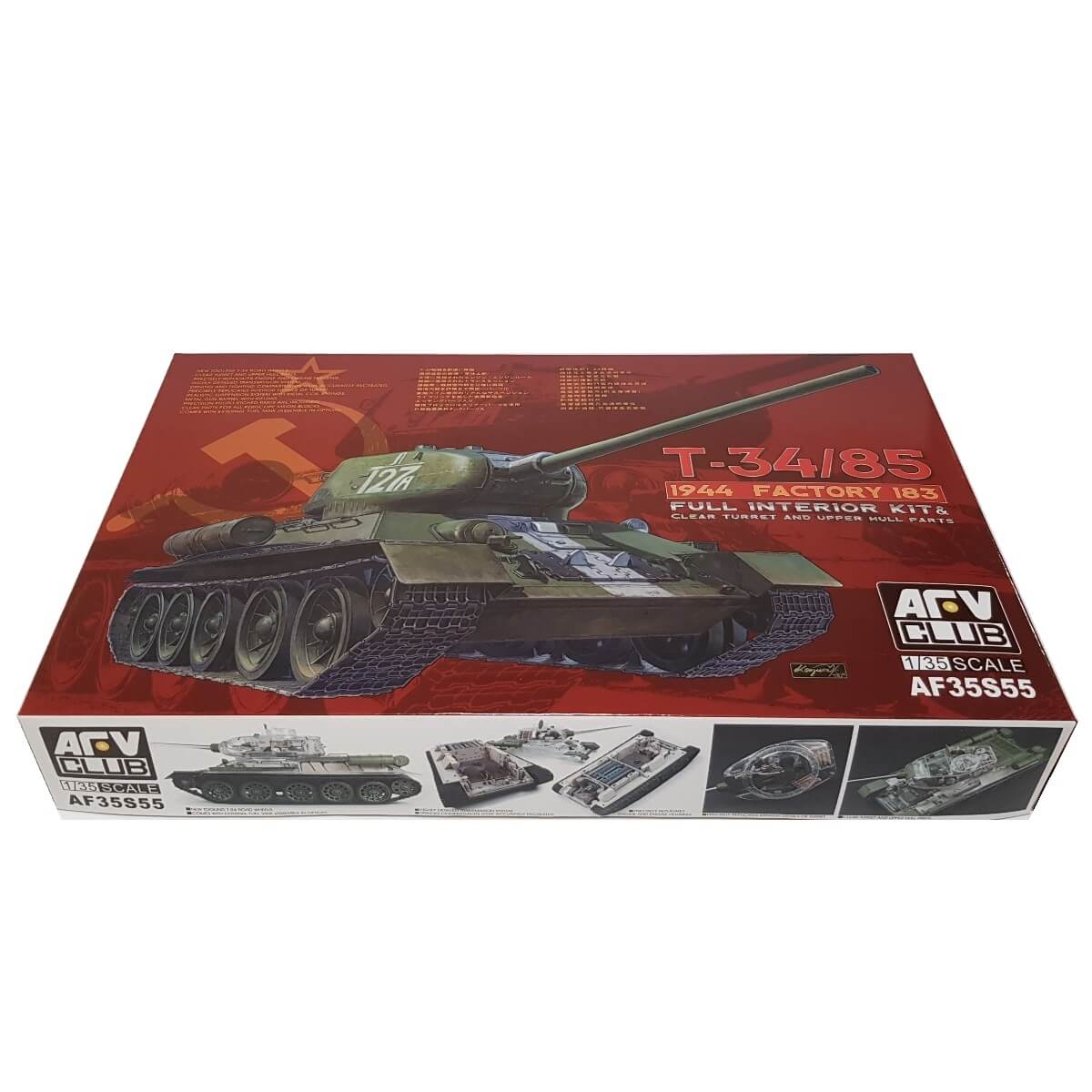 1:35 T-34/85 1944 Factory 183 - AFV CLUB