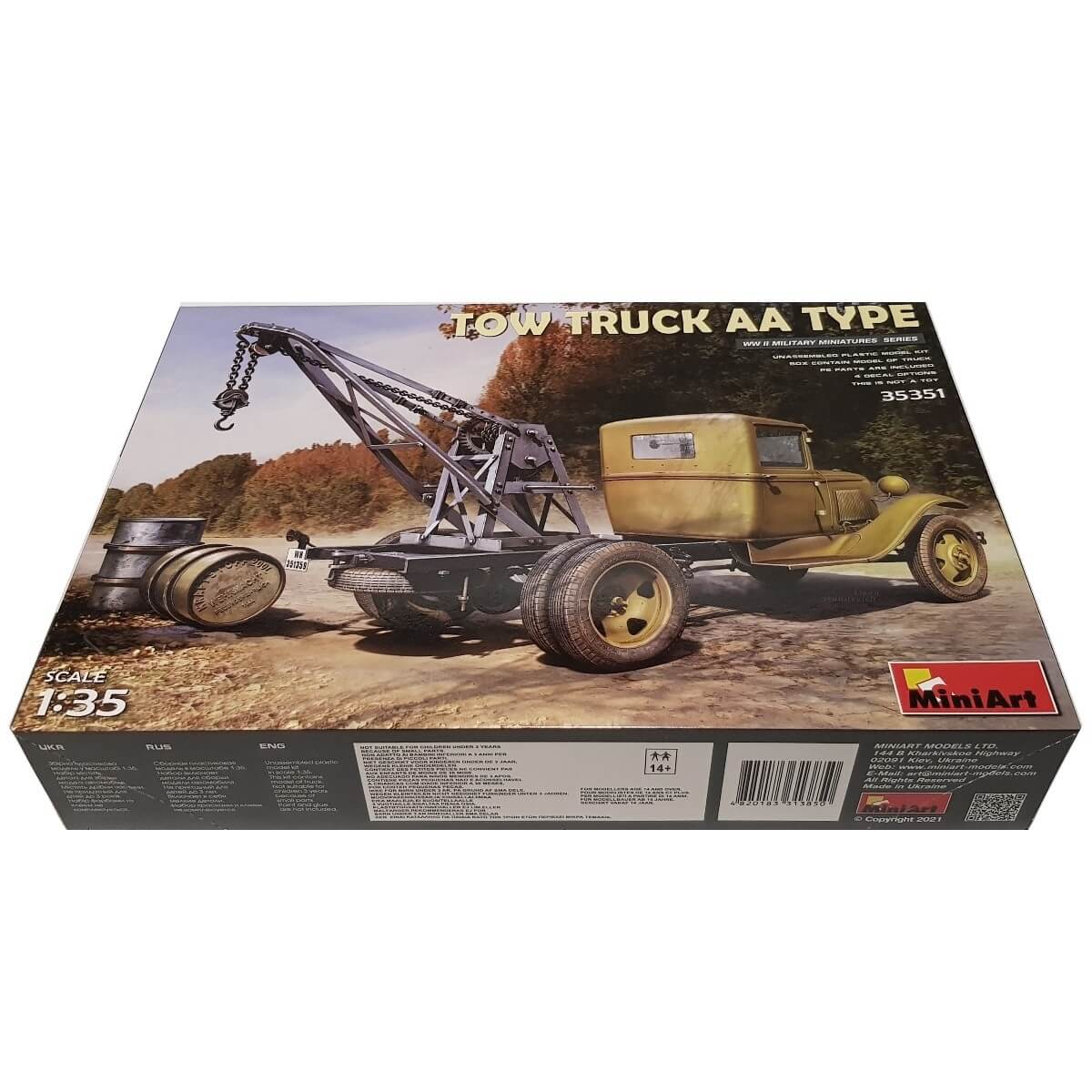 1:35 Tow Truck AA Type - MINIART