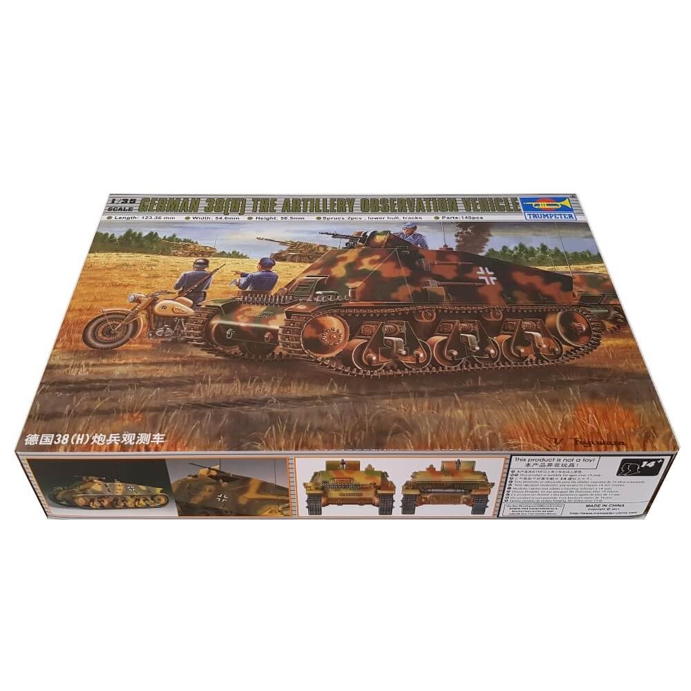 1:35 German 38(H) Artillery Observation Vehicle - TRUMPETER