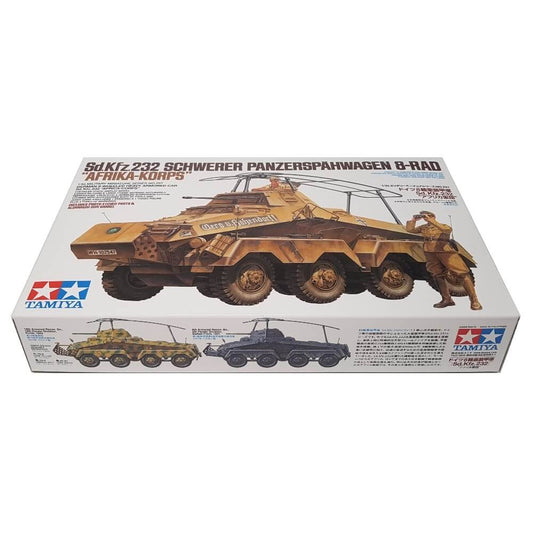 1:35 German 8-Wheeled Heavy Armored Car Sd.Kfz. 232 Africa-Corps - TAMIYA