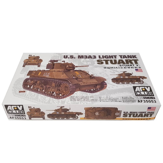 1:35 US M3A3 Light Tank Stuart (Stuart V) - AFV CLUB