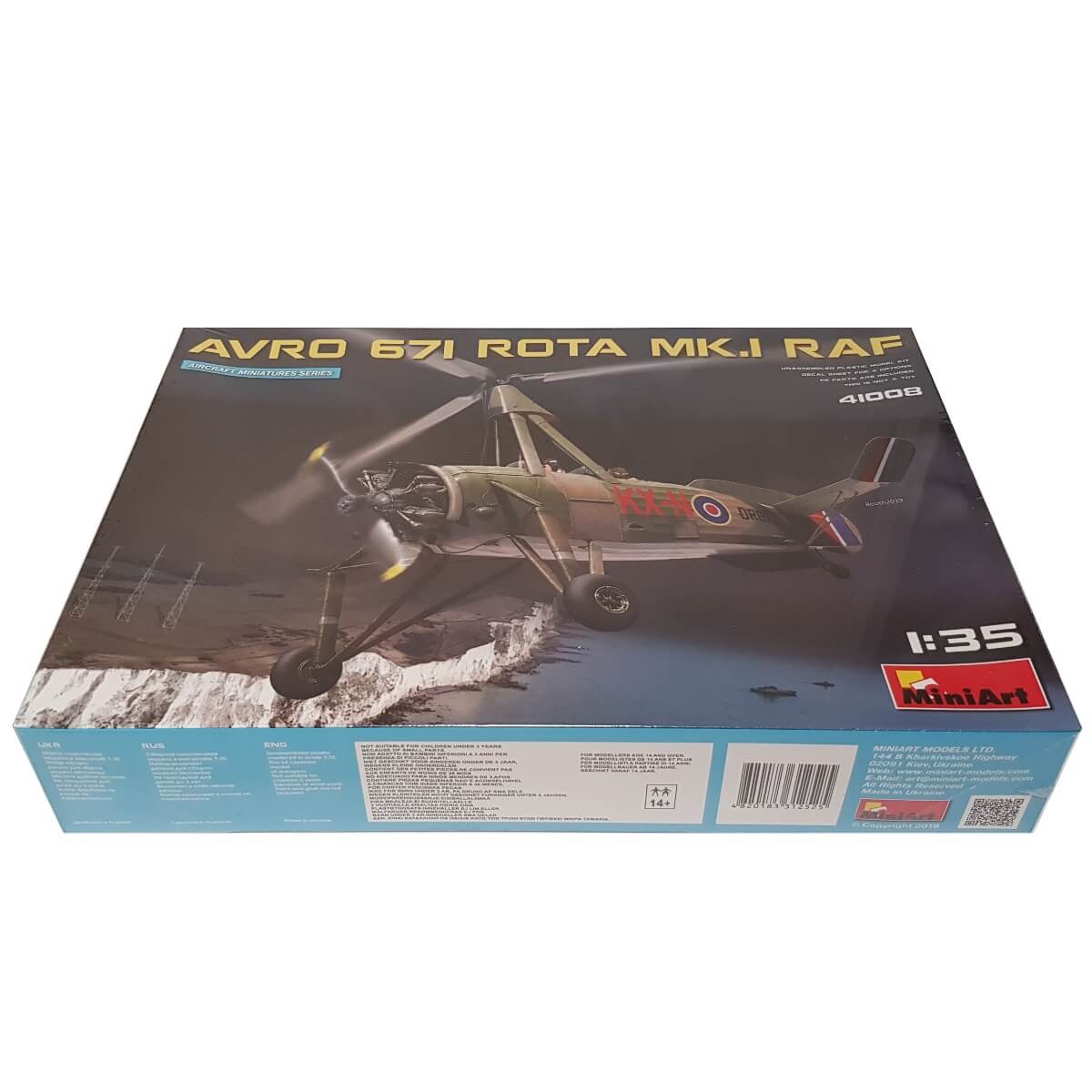 1:35 Avro 671 Rota Mk.I RAF - MINIART
