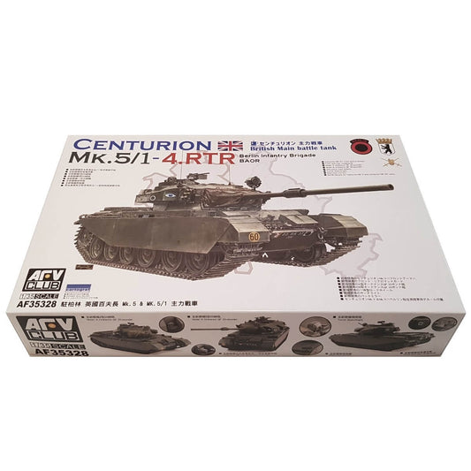1:35 British MBT Centurion MK.5/1-4.RTR - Berlin Infantry Brigade (BAOR) - AFV CLUB