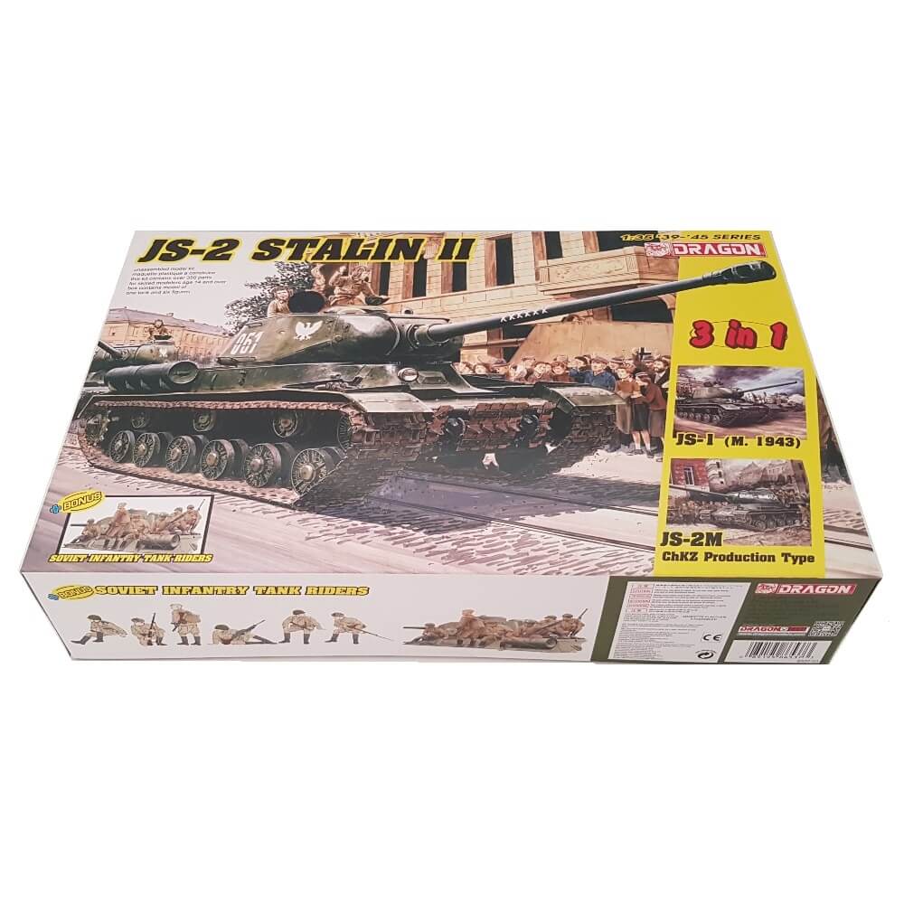 ドラゴン・１/３５・JS-Ⅱ・”スターリン”・完成品！ - プラモデル